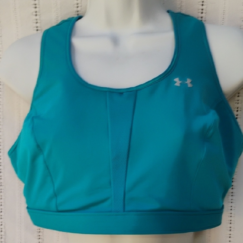 Under Armour Women's Teal Sports Bra Sz XL